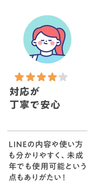 オンライン対応が丁寧で安心